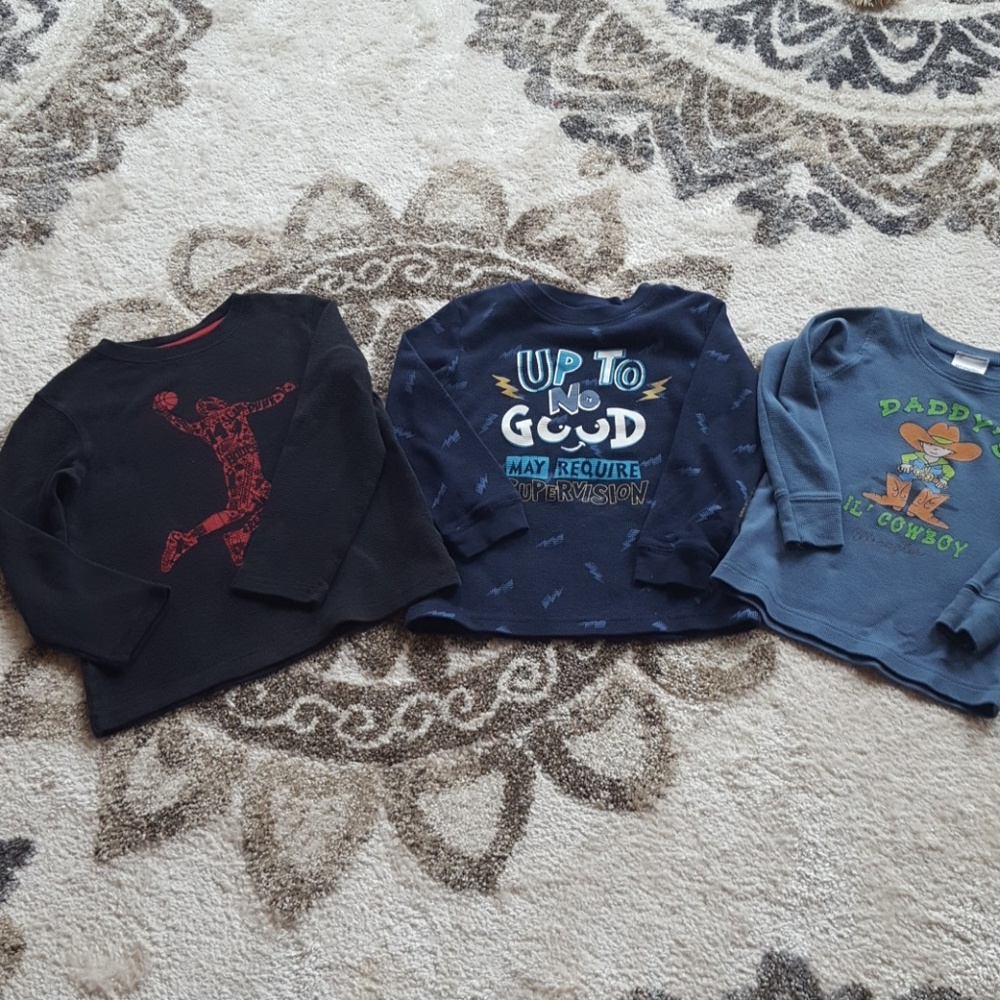4 long sleeve shirts